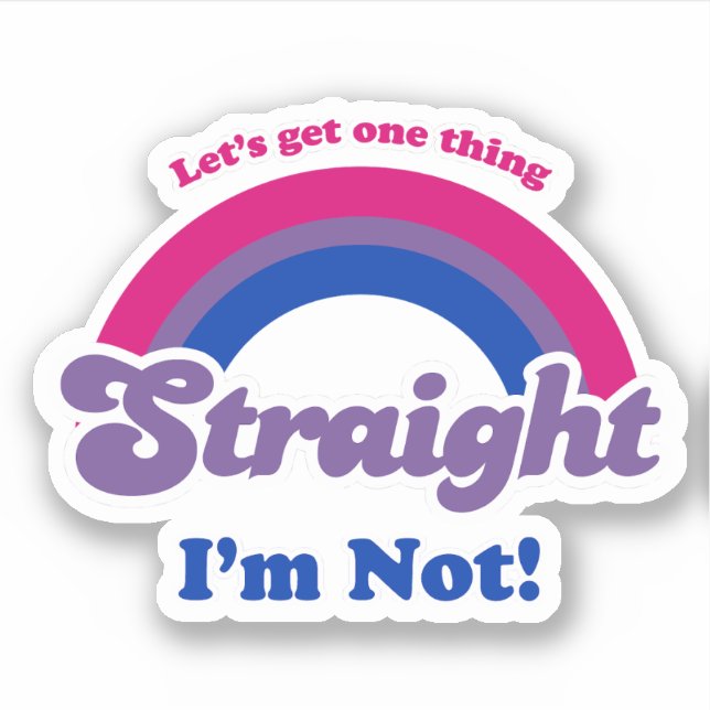 Let's get one thing straight (Front)