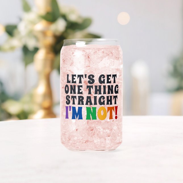 Let's Get One Thing Straight I'm Not Can Glass (Insitu (Wedding))