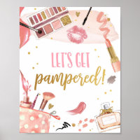 Let's Get Pampered Spa Party Makeup Glamour Girl