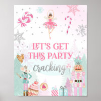 Let's Get Party Cracking Nutcracker Ballerina Girl