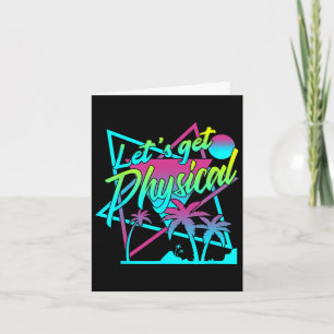Lets Get Physical - Gym Fitness 80's Workout 1 Card