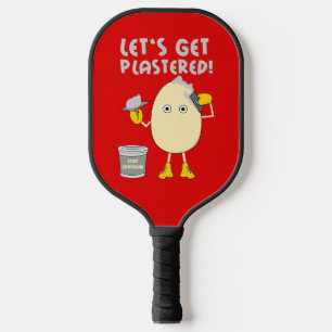 Let's Get Plastered Pickleball Paddle