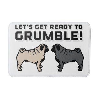 Let's Get Ready to Grumble Bath Mat