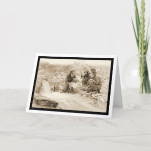 Let's Get  Rich Panning Gold SD 1889 Card