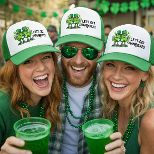 Lets Get Shamrocked Trucker Hat