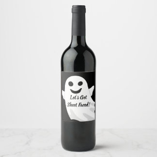 Let's Get Sheet Faced! Wine Label