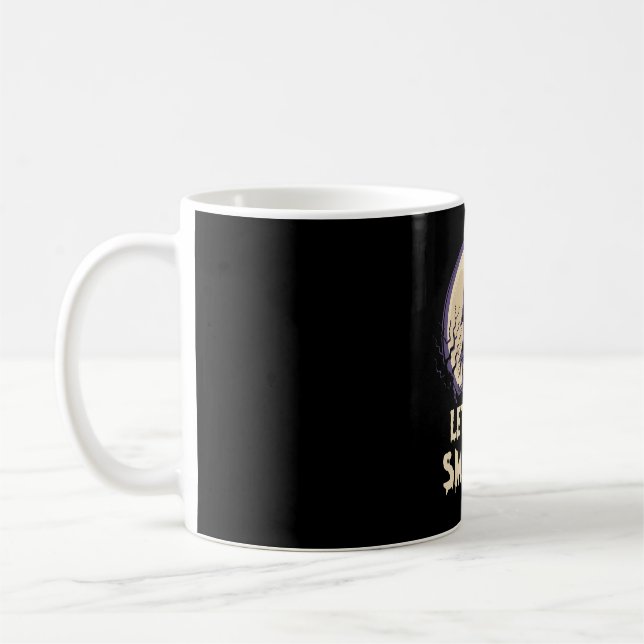 Let's Get Smashed Halloween Coffee Mug (Left)