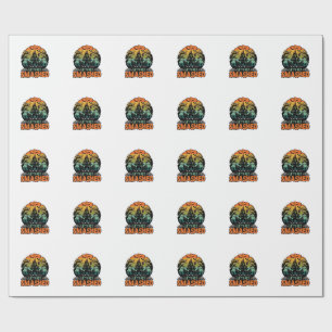 Lets Get Smashed Halloween Haunted House Sunset Ba Wrapping Paper