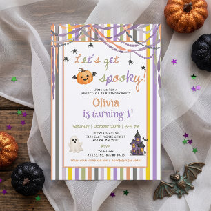 Let's Get Spooky Birthday Invitation