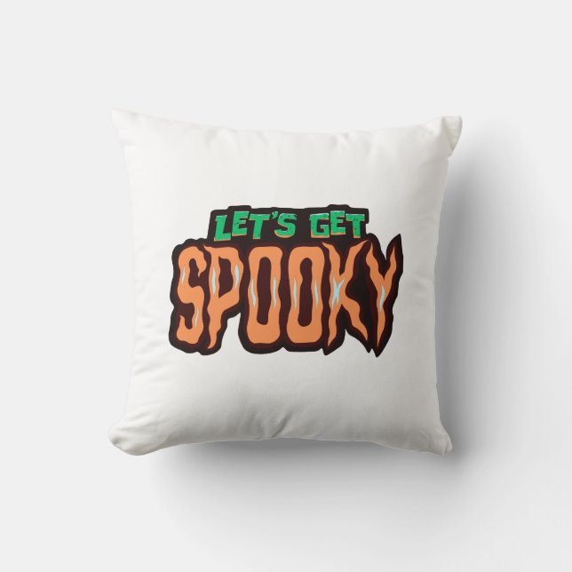 Let's Get Spooky Cushion (Front)