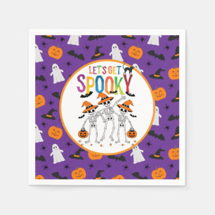 Let's Get Spooky Halloween Paper Napkins