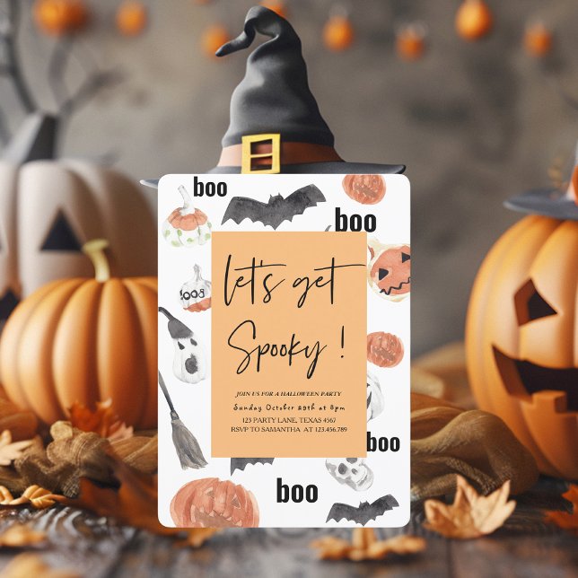 Let's get Spooky | Halloween Party |  Invitation (Creator Uploaded)