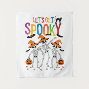 Let's Get Spooky Halloween Tapestry