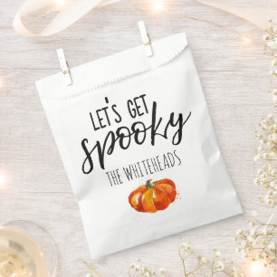 Let's get Spooky Pumpkin Halloween Favour Bag