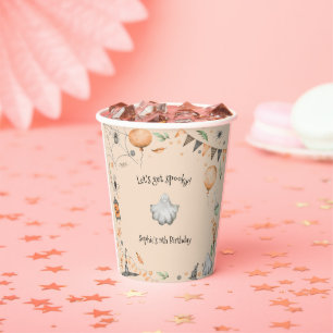 Let's get spooky! Spooktacular kids birthday party Paper Cups