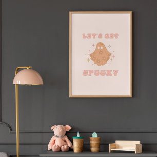 Let's Get Spooky Wall Art Poster
