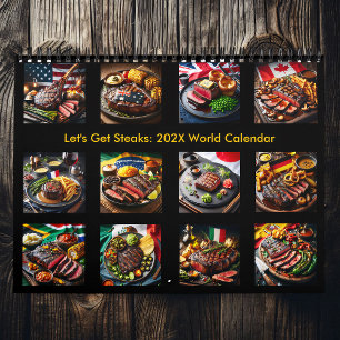 Let's Get Steaks: 2025/2026 World Calendar