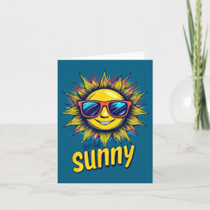 Let's Get Sunny Motivation For Bright Days  Card