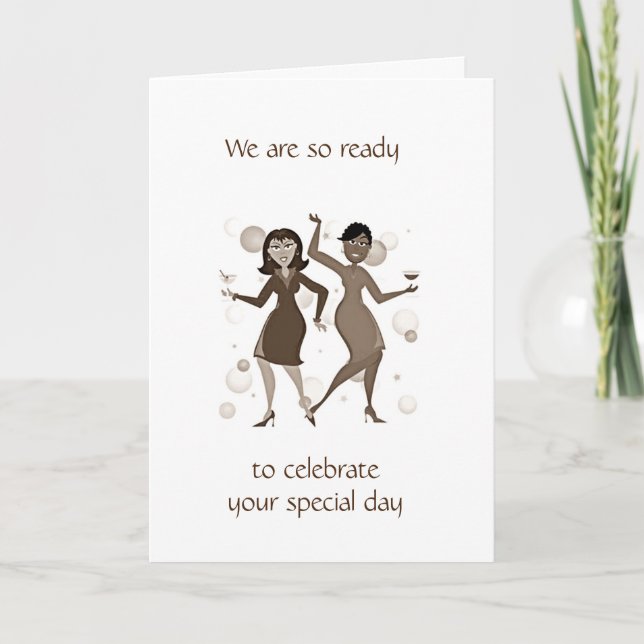 **LET'S GET THE PARTY STARTED** CELEBRATE *YOU* CARD (Front)