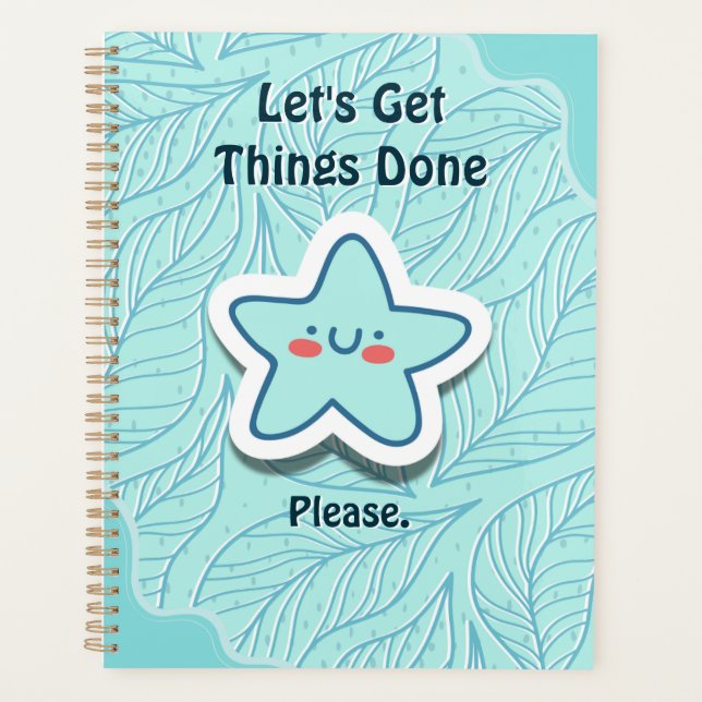 Let's Get Things Done Starfish Planner (Front)