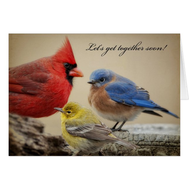 Let's get together soon! (Front Horizontal)