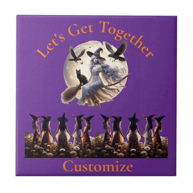 Let's Get Together Thunder_Cove Ceramic Tile (Front)