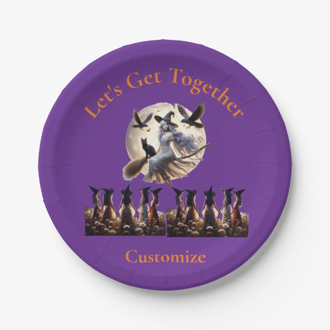 Let's Get Together Thunder_Cove Paper Plate (Front)
