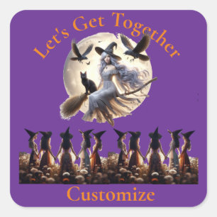 Let's Get Together Thunder_Cove Square Sticker