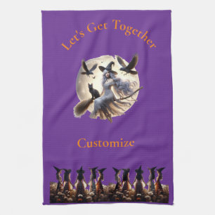 Let's Get Together Thunder_Cove Tea Towel