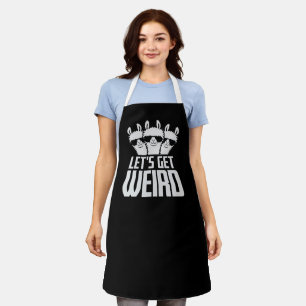 Let's Get Weird 3 Llama Team Friends Sunglasses Apron
