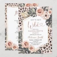 Let's Get Wild Animal Print Bachelorette Weekend