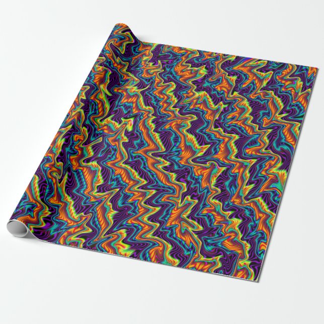 Let's Get WILD!!! Wrapping Paper (Unrolled)