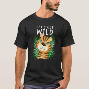 Let's Get Wild Zoo Animals Safari Party At The Zoo T-Shirt