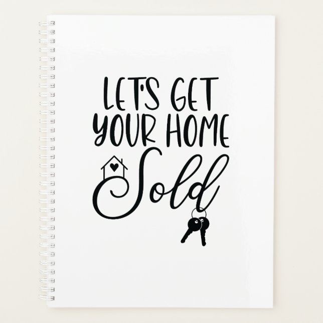 Let's Get Your Home Sold Planner (Front)