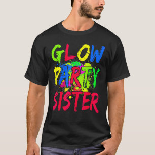 Let's Glow Crazy Glow Party 80s Retro Costume Part T-Shirt