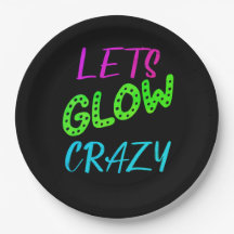 Let's Glow Crazy Neon Skating Birthday 