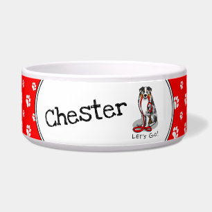 Let's Go! Australian Shepherd (blue merle tan/w 1)