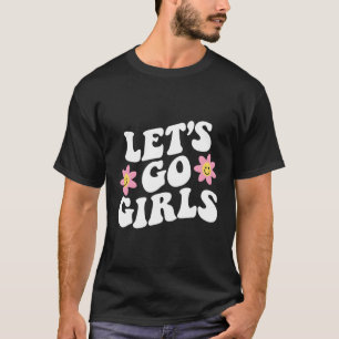 Let'S Go Bachelorette Py Western Cow Aesthetic T-Shirt