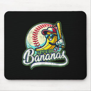 Lets Go Bananas Costume Mens Womens Kids Mouse Pad