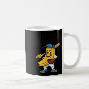 Lets Go Bananas, Funny Banana Gift Coffee Mug