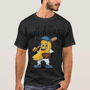 Lets Go Bananas, Funny Banana Gift T-Shirt