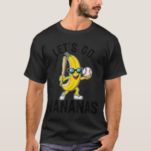 Let's Go Bananas Funny Banana Merch  T-Shirt