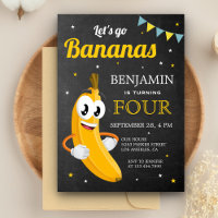 Let's Go Bananas Kids Birthday Party