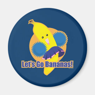 Let's Go Bananas! Magnet
