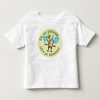 Let's Go Bananas Monkey Toddler T-Shirt