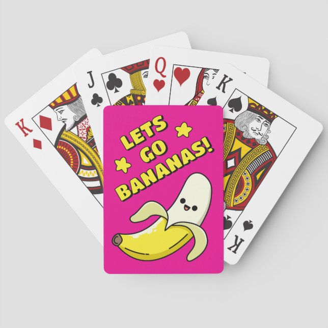 Lets Go Bananas! Playing Cards (Back)