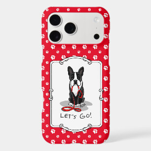 Let's Go! Boston Terrier Dog (black) Funny