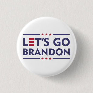 Let's Go Brandon 3 Cm Round Badge