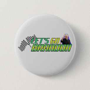 Let's Go Brandon 6 Cm Round Badge