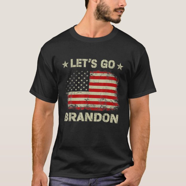 Let's Go Brandon Apparel Meme Co T-Shirt (Front)